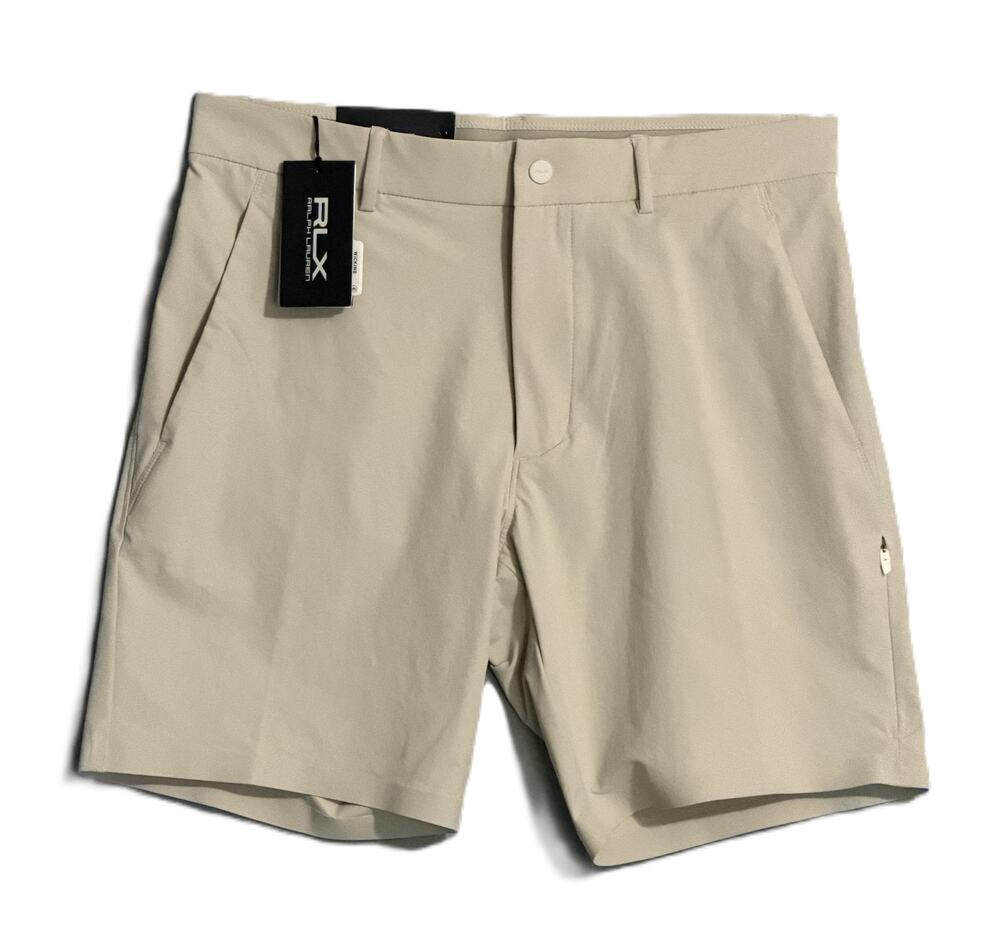 Ralph Lauren RLX Golf Shorts Men's 38W Tailored Fit Performance Basic Sand NWT